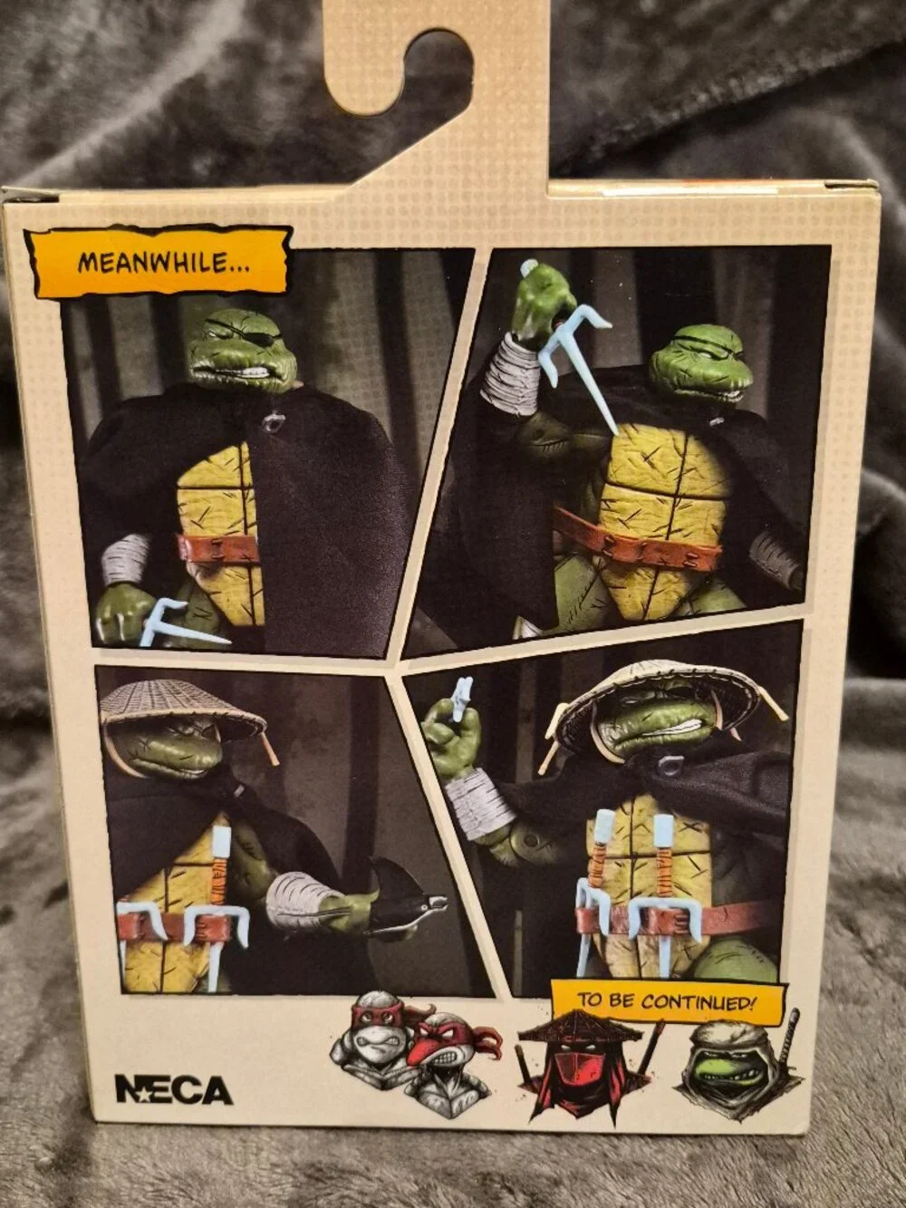 NECA TMNT Eastman & Laird's Old Man Raphael Ninja Turtles Action Figure SEALED